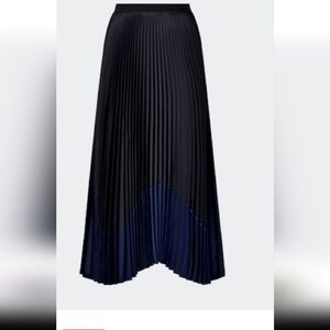Uniqlo C Pleated Color Block Skirt